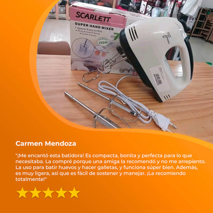 Batidora de mano 7 velocidades