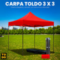 Carpa de 3 x 3 [Estructura garantizada por 2 Años]