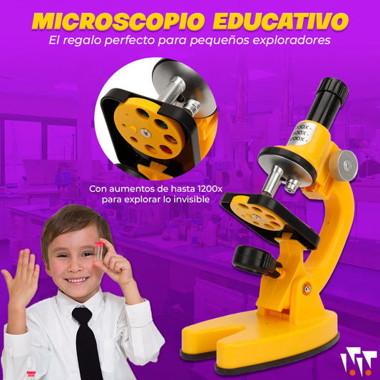 Microscopio Educativo (Kit Completo)