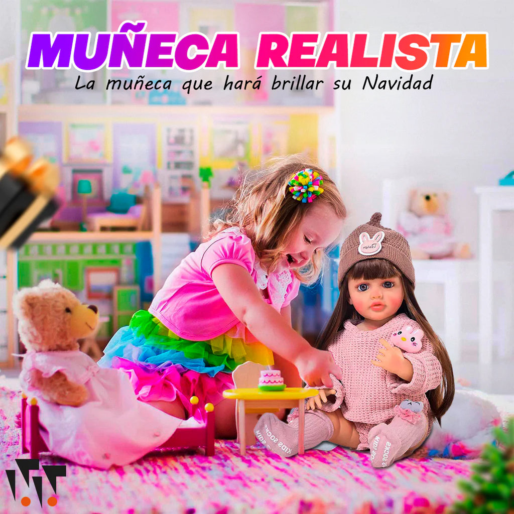 ¡OFERTA PRE NAVIDAD! Muñeca Realista + Envío Gratis
