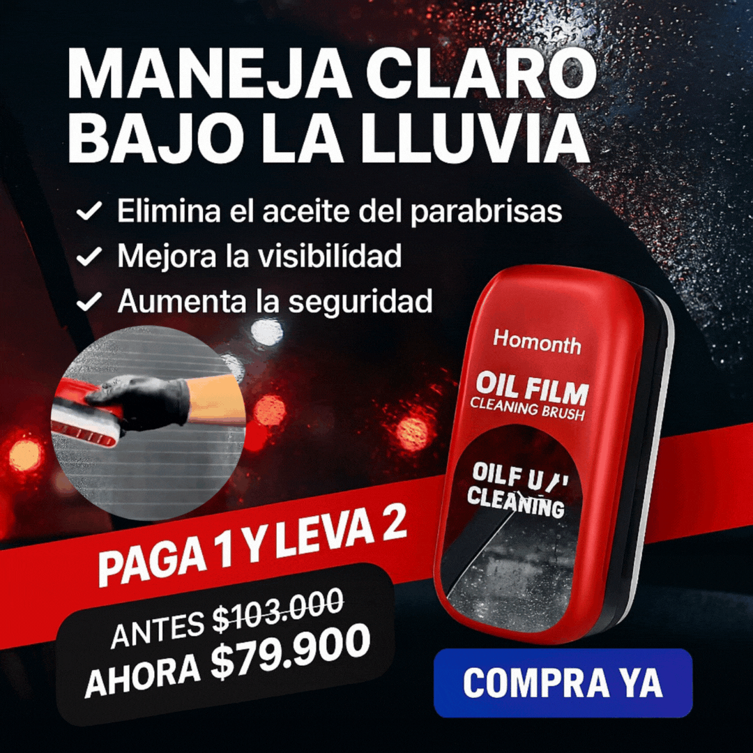 Oil Film - Antiempañante – Tu Tienda Colombia