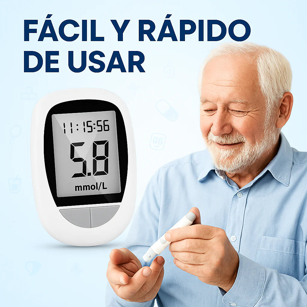 Glucometro Digital Medidor Glucosa