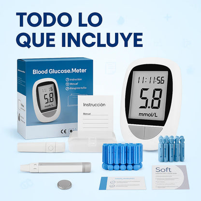 Glucometro Digital Medidor Glucosa