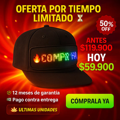 GORRA LED