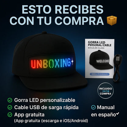 GORRA LED