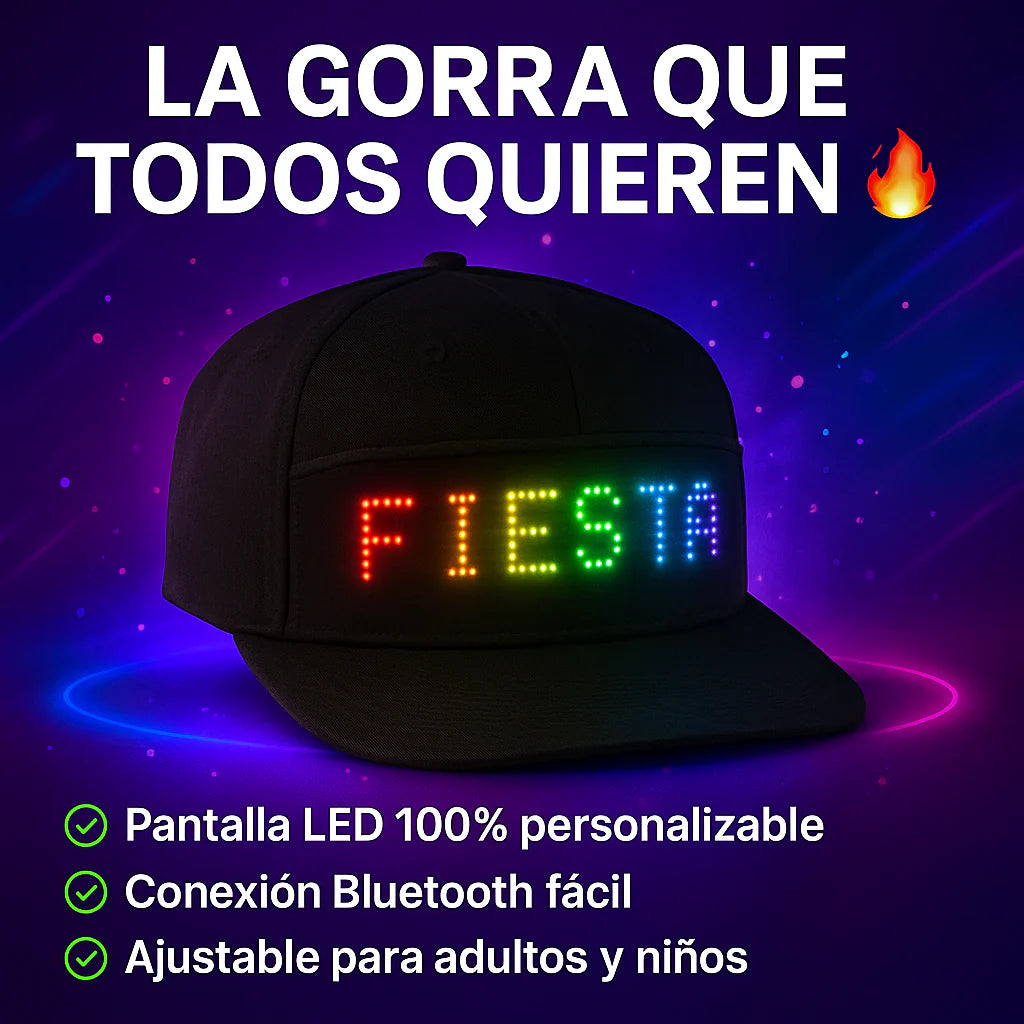 GORRA LED