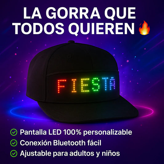 GORRA LED