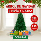 Árbol de 1.90 Mts🎄 Con 908 Ramas