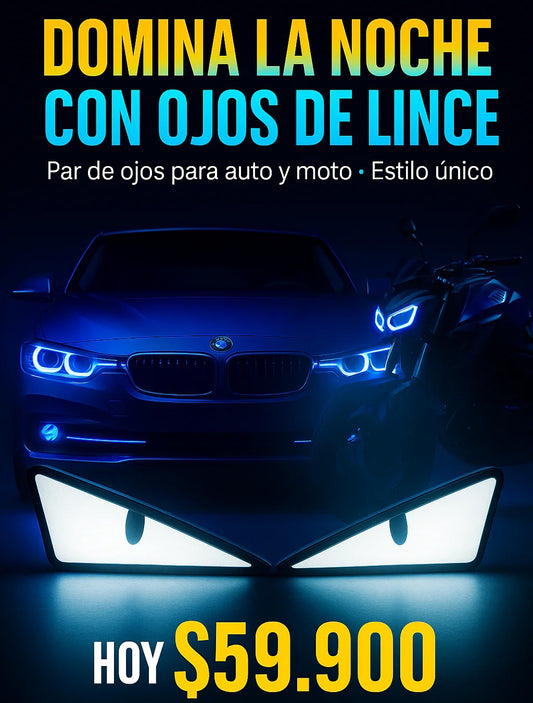 Luces LED ojos de Lince
