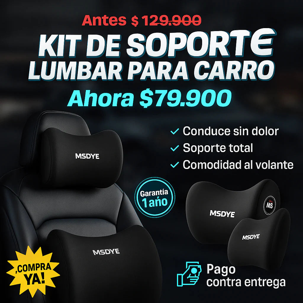 Kit De Soporte Lumbar