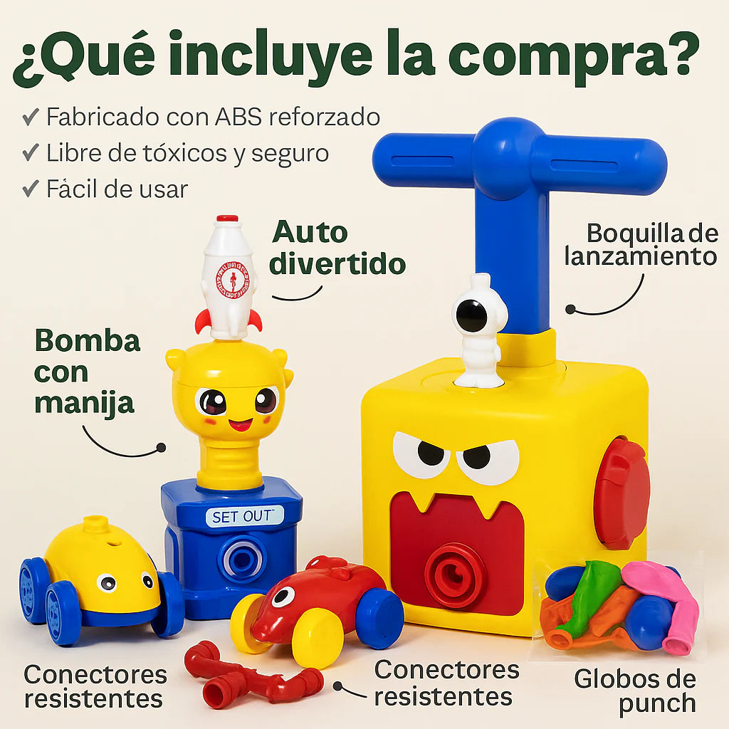 Kit De Juguetes Impulsados Por Globos