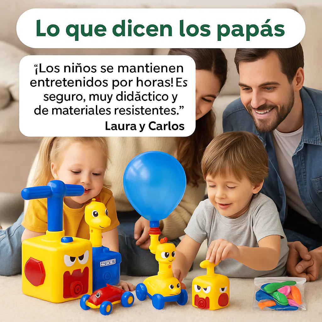 Kit De Juguetes Impulsados Por Globos