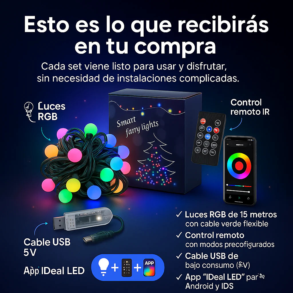 Luces De Burbuja Inteligente App