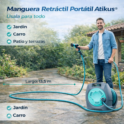 Manguera Retractil Portatil