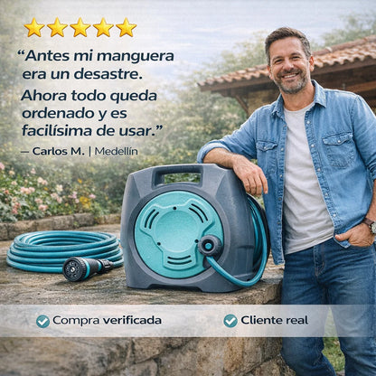 Manguera Retractil Portatil