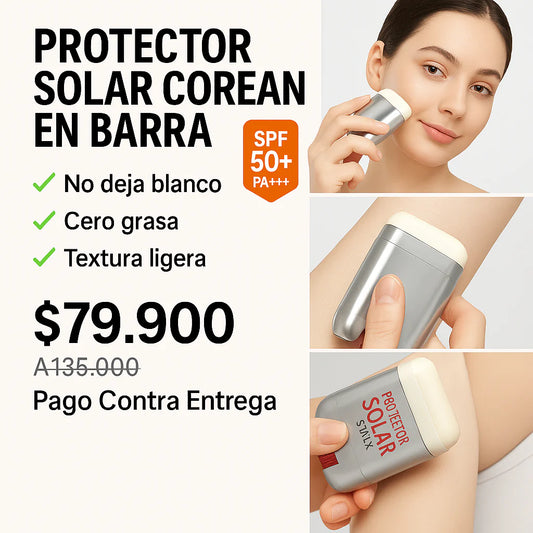 "Protector Solar Coreano En Barra "