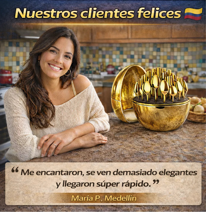 Juego De Cubiertos 24pcs Acero Inoxidable