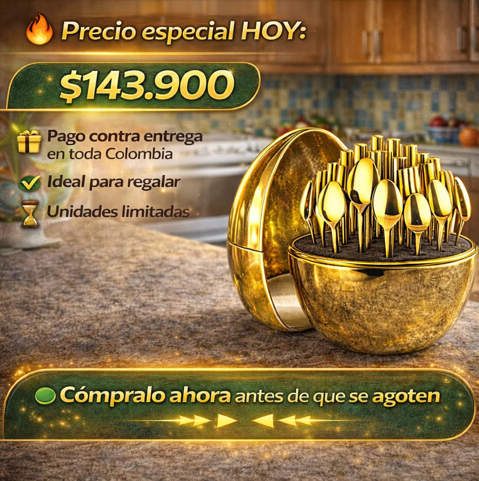 Juego De Cubiertos 24pcs Acero Inoxidable