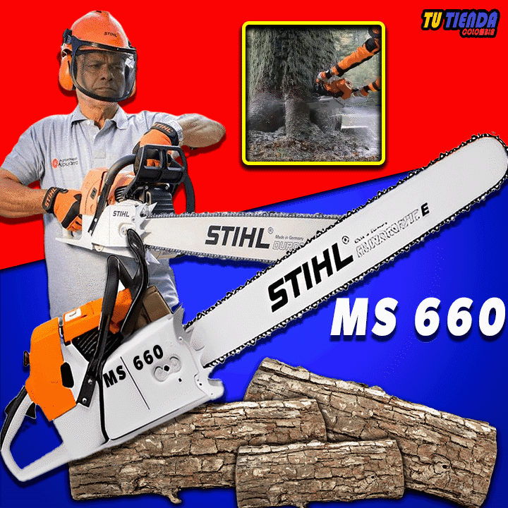 Motosierra Stihl MS 660 - Trabajo Pesado