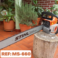 Motosierra Stihl MS 660 - Trabajo Pesado